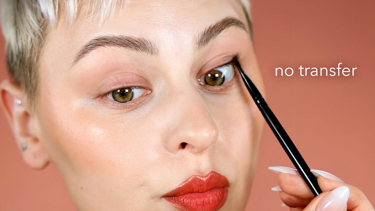 How to tightline your eyes w/ NO transfer