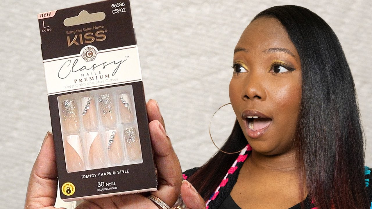 I Wore Press on Nails for a Week - Kiss Classy Nails