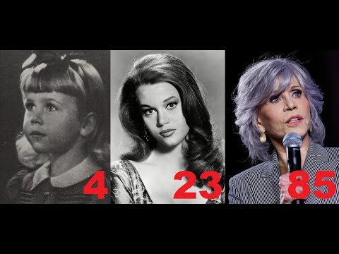 Jane Fonda from 0 to 85 years old
