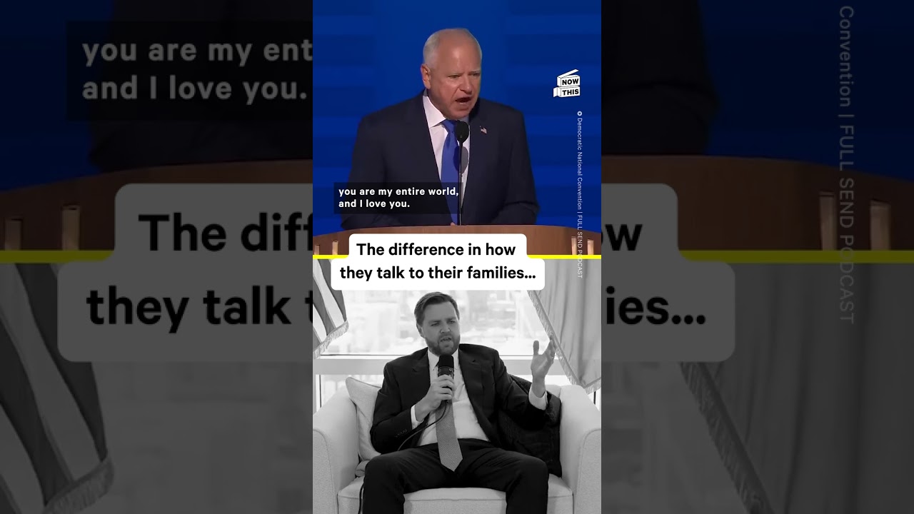 The Family Vibes of Tim Walz vs. JD Vance