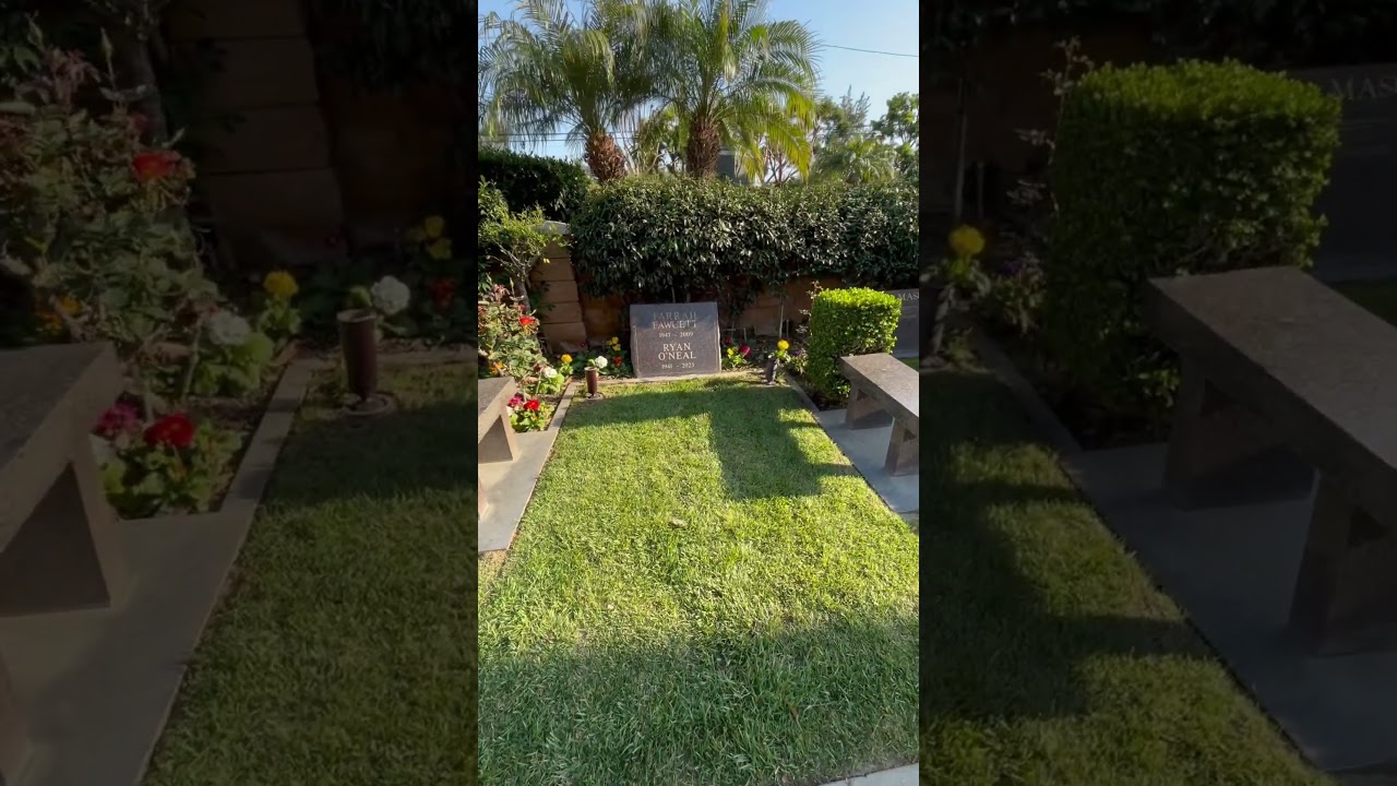 Visiting the Graves of Farrah Fawcett and Ryan O’Neal