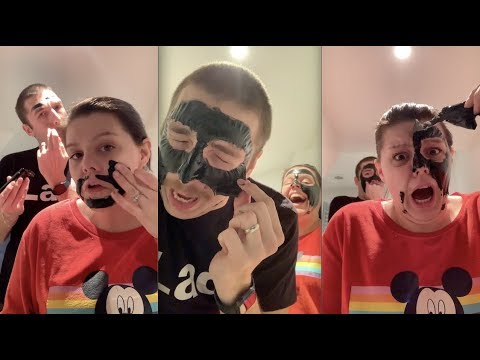 The worlds most painful charcoal face mask 😱🆘