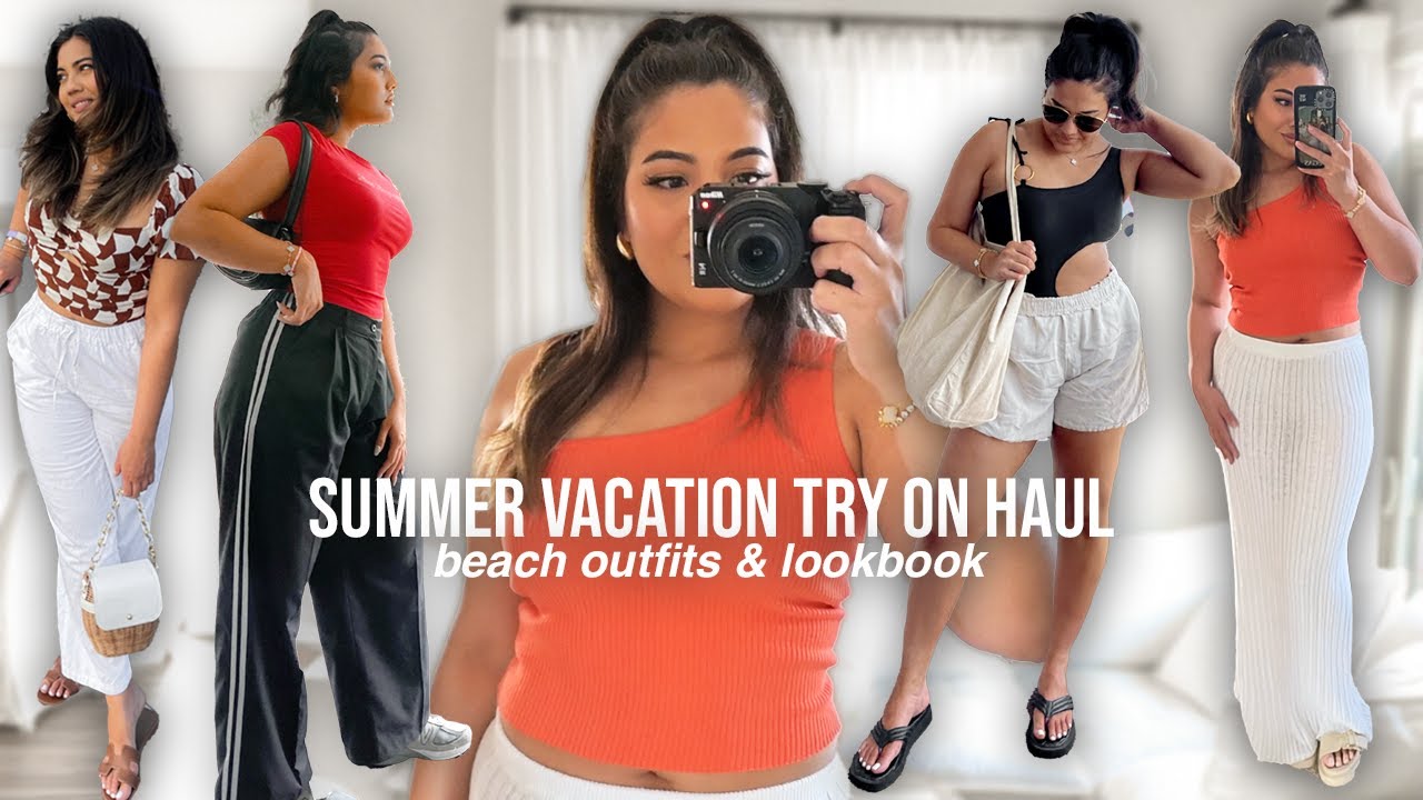 SUMMER VACATION LOOKBOOK ☀️🏝️ beach outfits, summer dresses, vacation shoes, bags, accessories