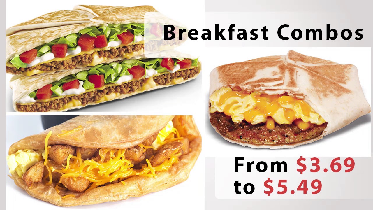 Taco Bell menu prices
