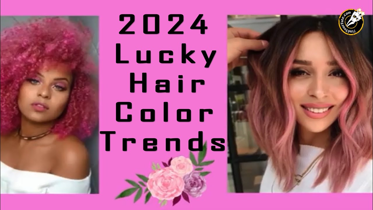 Lucky hair color trends in 2024