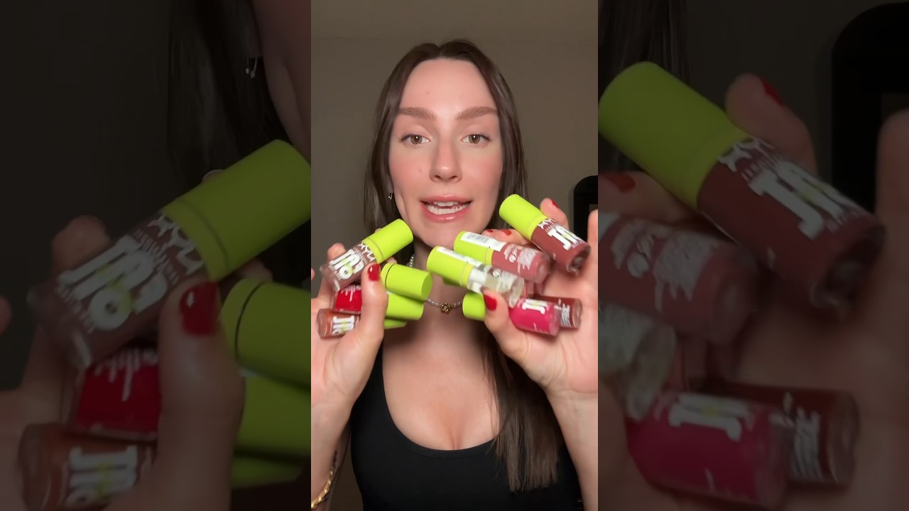 Reviewing EVERY shade of the new NYX Fat Oil Lip Drip lip glosses (full review on tik tok)