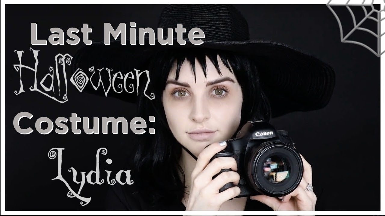 last-minute halloween costume idea: Lydia from Beetlejuice