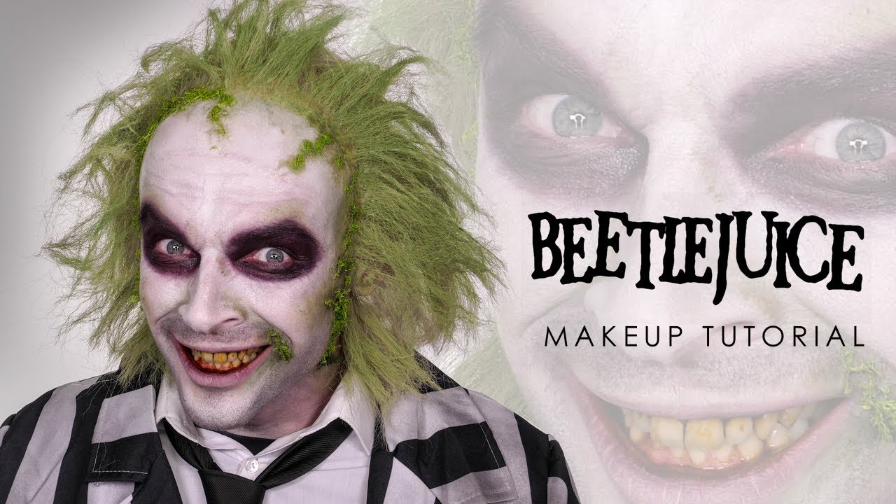BEETLEJUICE Halloween Makeup Tutorial | Shonagh Scott