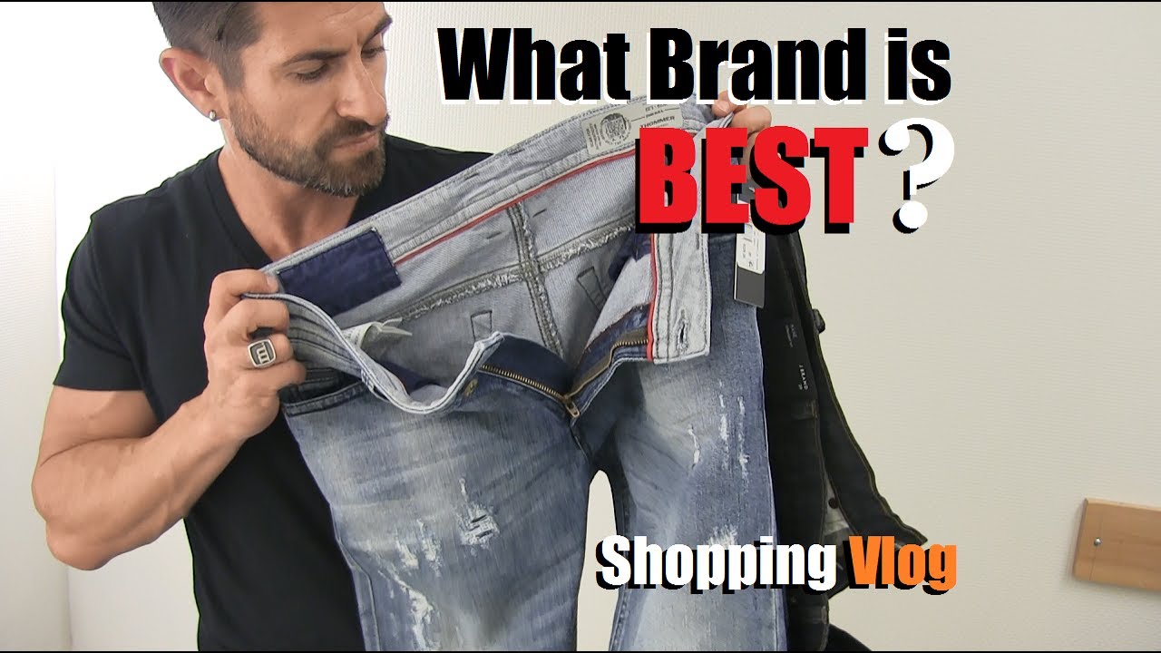 What Brand Of Jeans Is BEST? Denim VLOG (Diesel, AE, Levis, 7's ,Gap, J Brand) Style Safari