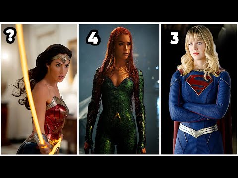 Top 10 Most Powerful Female Superheroes in the Dc universe