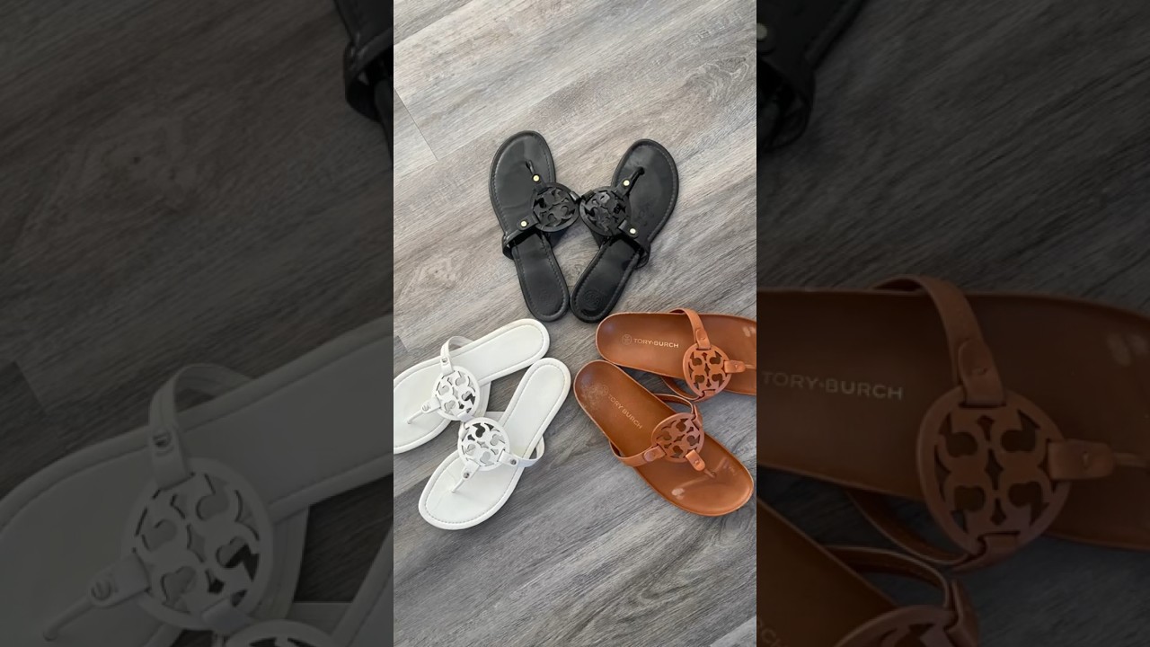 Tory Burch Miller Sandal Unboxing #toryburch #unboxing #sandals #shoes