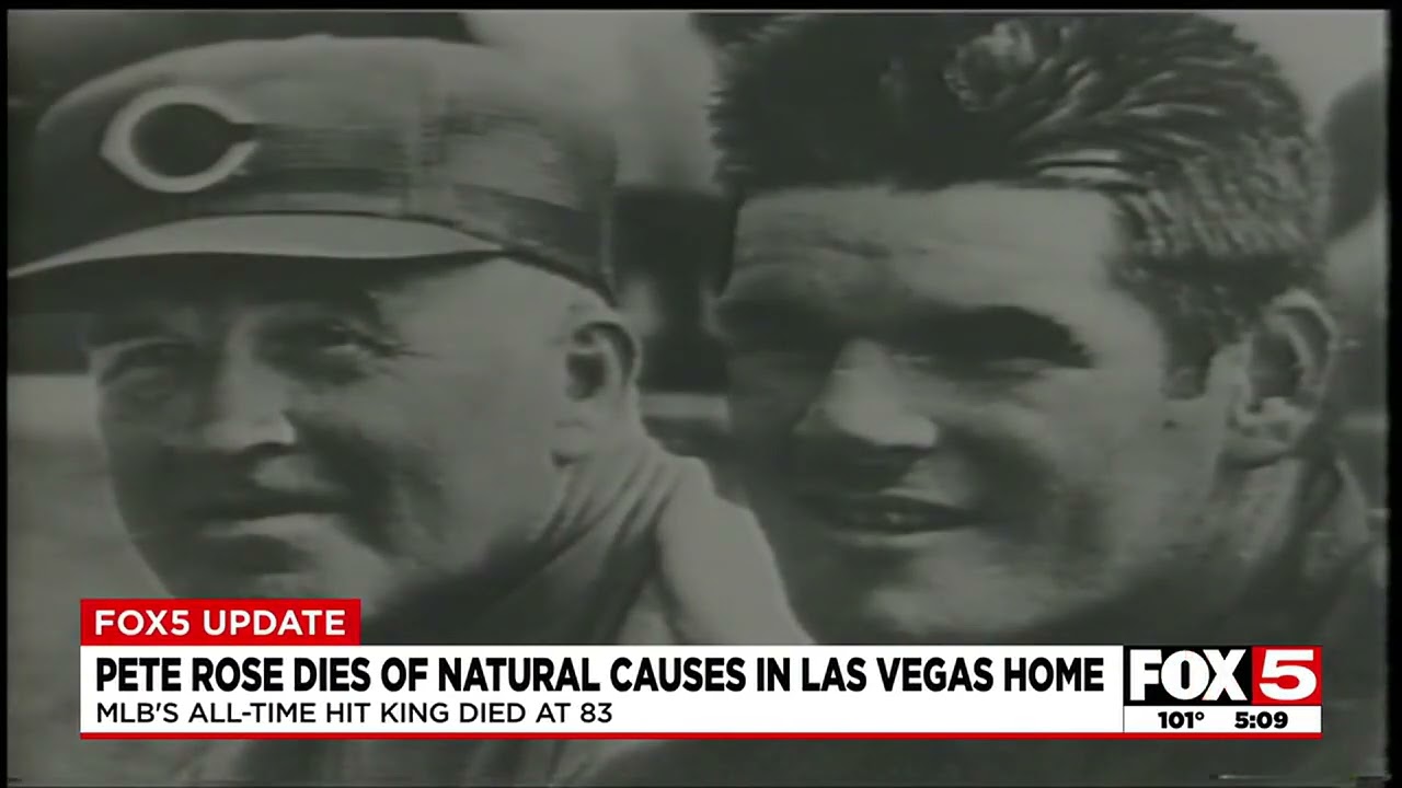 Clark County coroner reveals cause of death for baseball legend Pete Rose