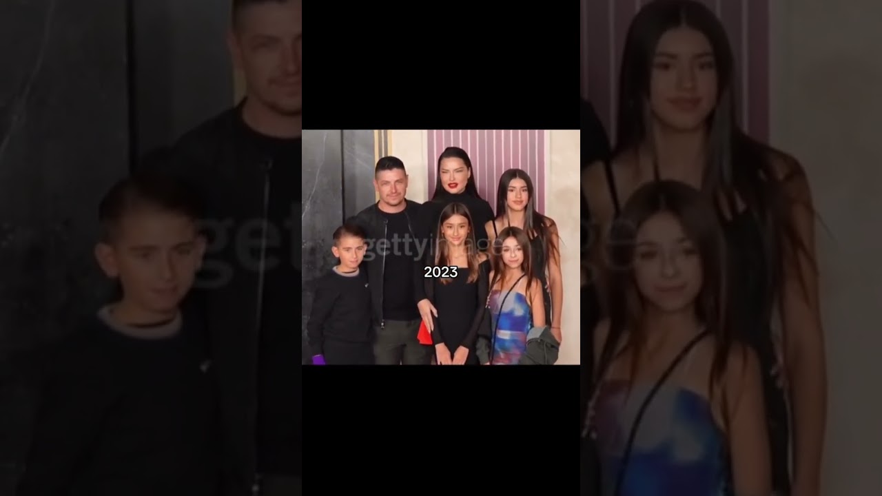 Adriana Lima with her family in 2023 vs 2025 #foryourpage #adrianalima #newprofilepicture #superfam