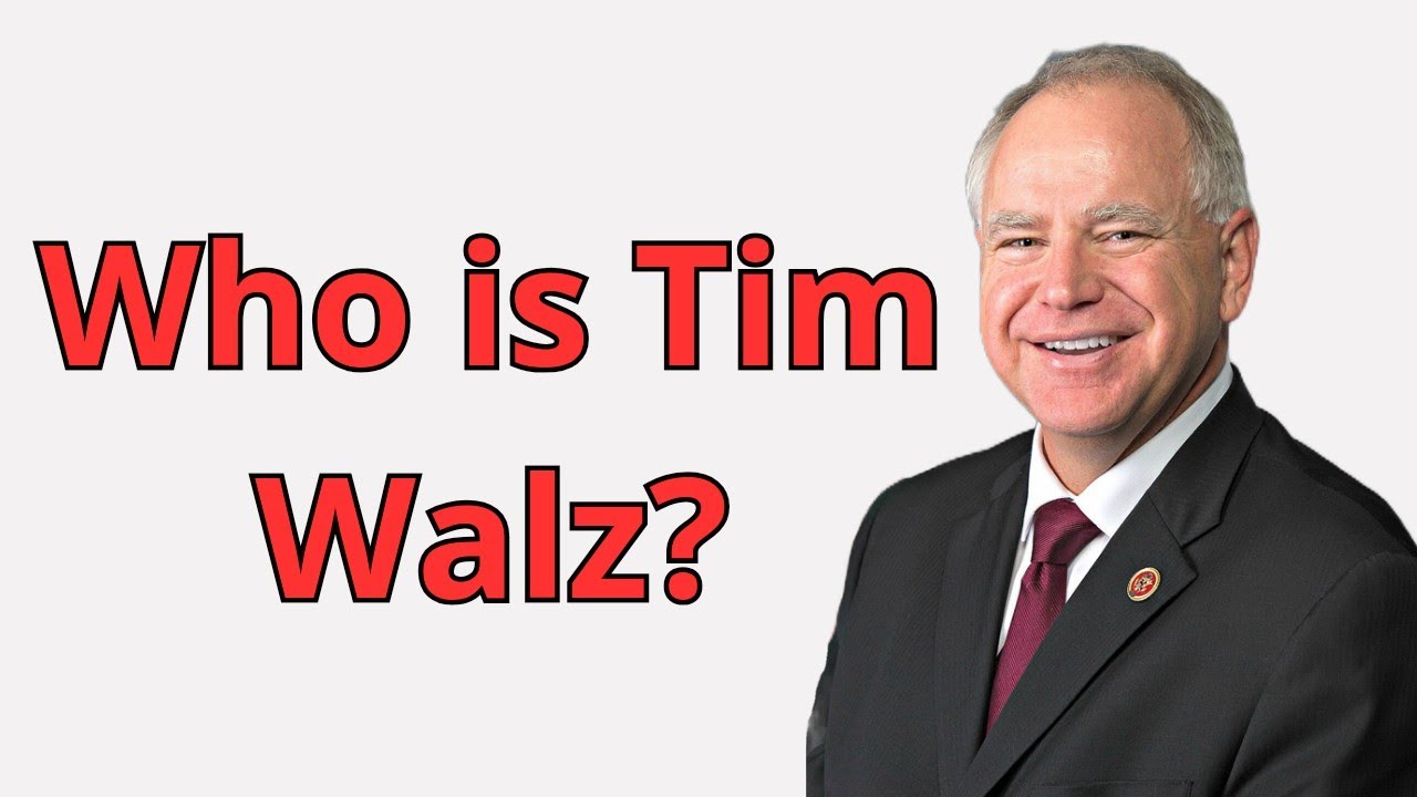 President Kamala Harris has chosen Tim Walz as her running mate for 2024..Why?