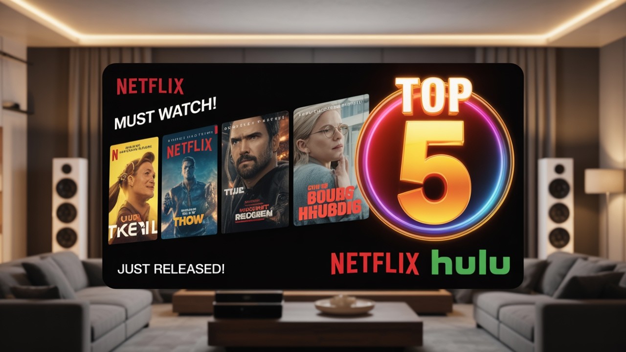 Top 5 Must-Watch New Movies This Weekend! (Netflix, Max, Hulu – May 24-25)