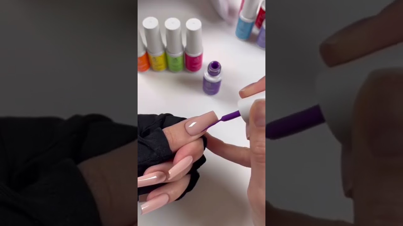 DIY EASY Summer Nails with GELX☀️🧡