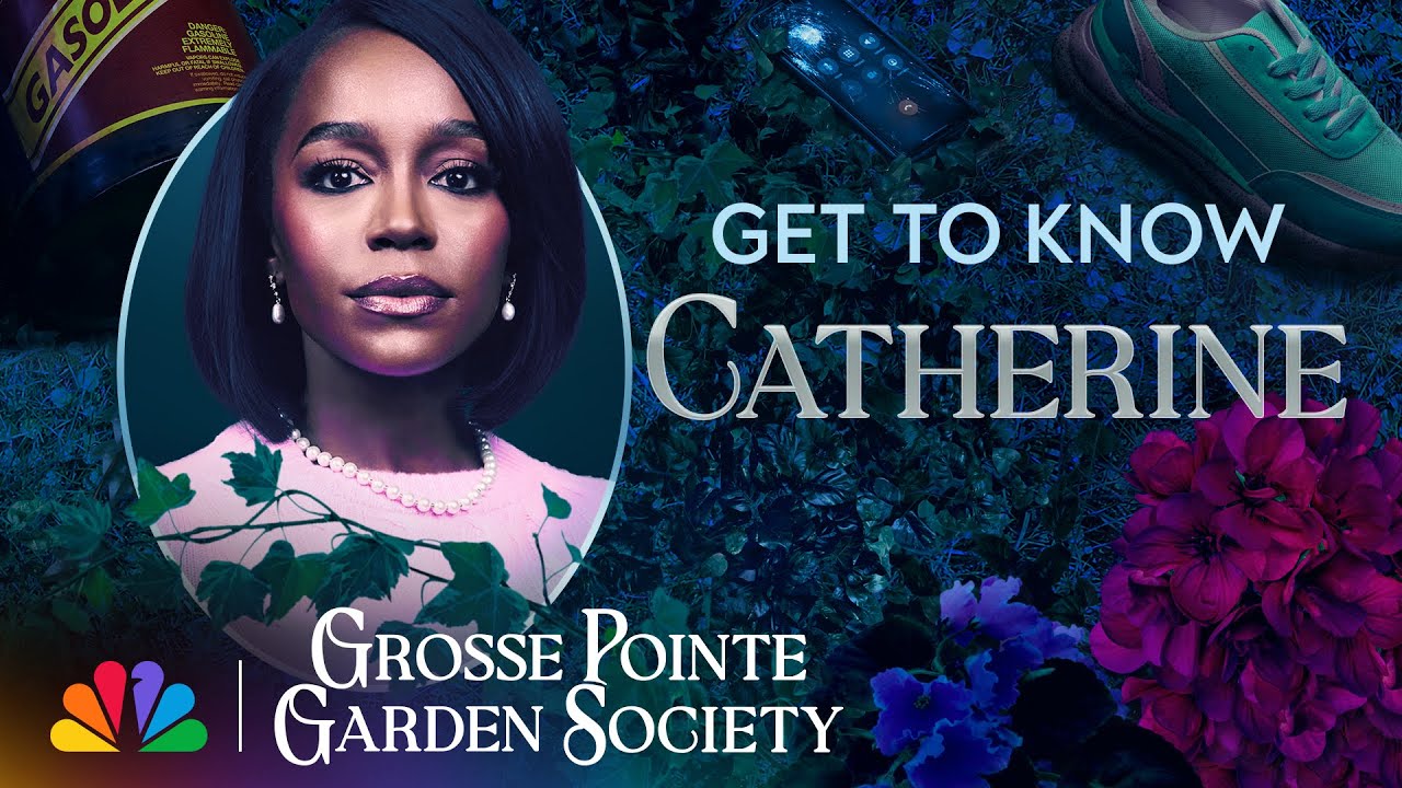 All About Aja Naomi King's Character Catherine | Grosse Pointe Garden Society | NBC