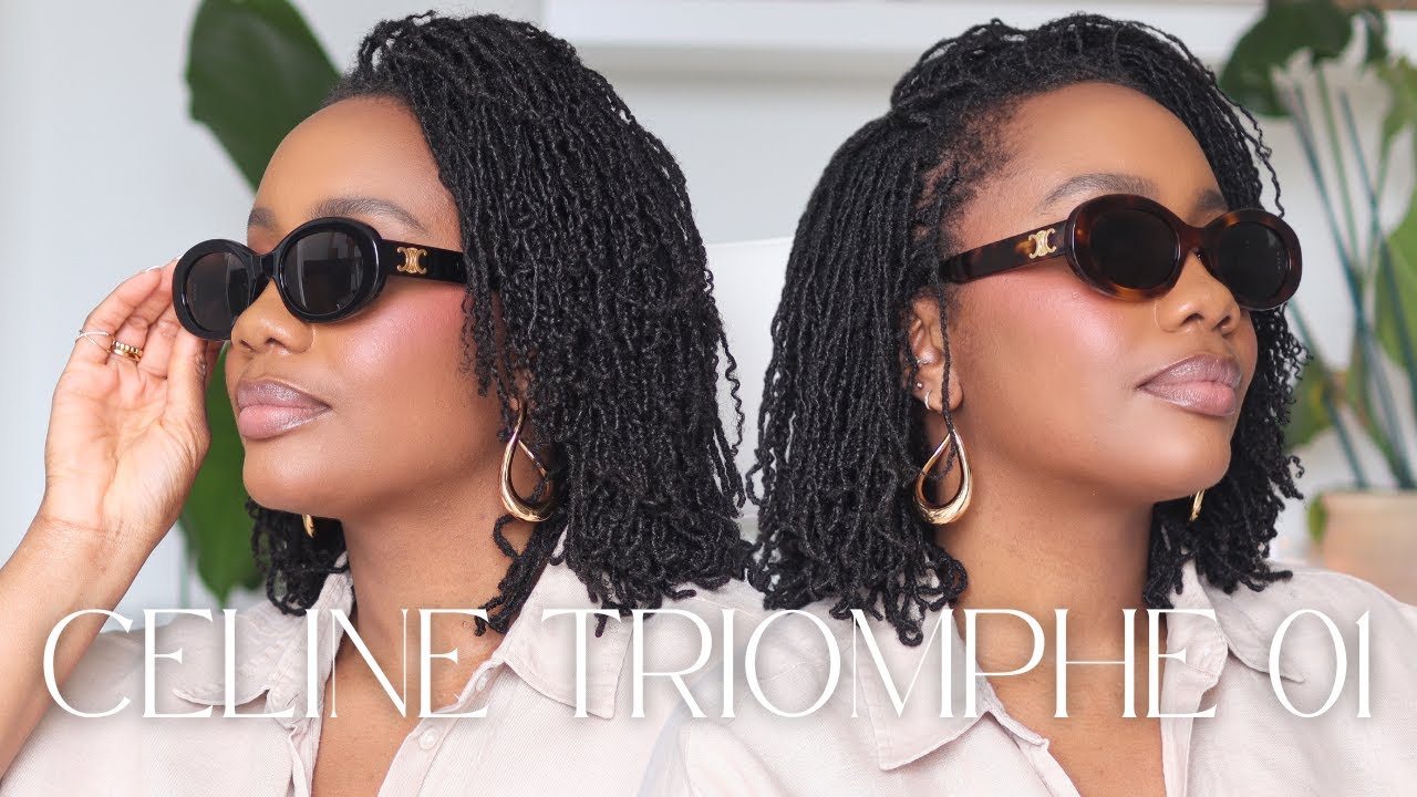 CELINE TRIOMPHE 01 OVAL SUNGLASSES REVIEW | UNBOXING, PRICE, COLOUR COMPARISON, QUALITY & MORE