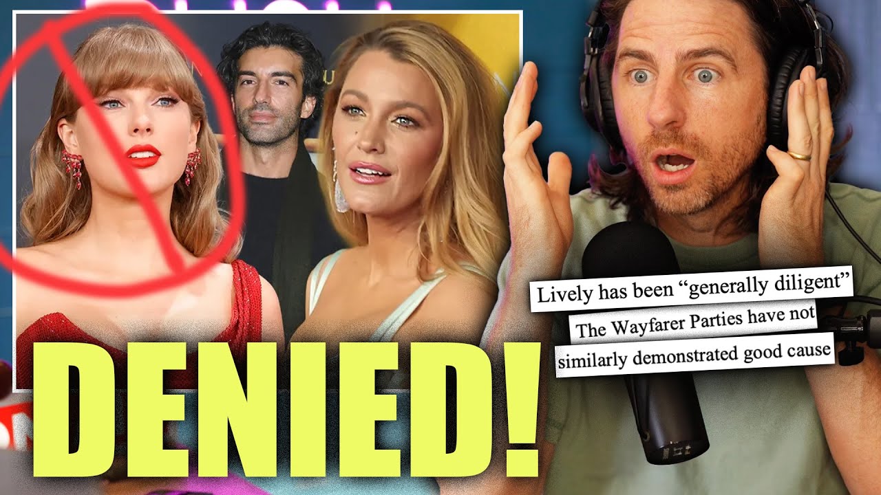 Bad News For Justin Baldoni As Judge DENIES Extension For Taylor Swift Depo - Blake Lively Praised