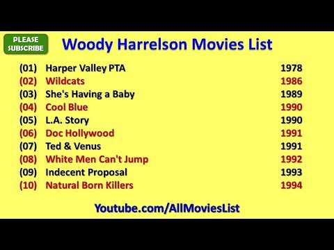 Woody Harrelson Movies List