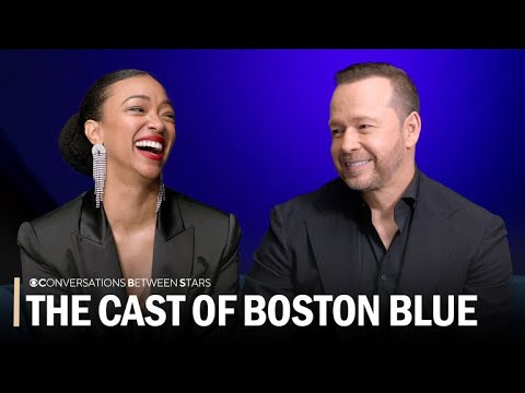Donnie Wahlberg & Sonequa Martin-Green Tease New Show 'Boston Blue' | Conversations Between Stars