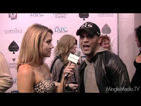 Amaury Nolasco at the World Poker Tour Celebrity Invitational
