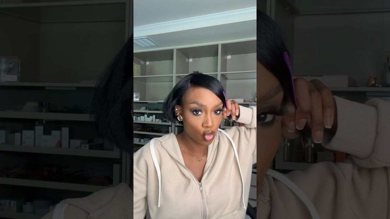 HELP! STYLING A SHORT BOB💇🏾♀️😅