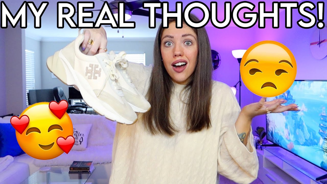 TORY BURCH GOOD LUCK SNEAKERS REVIEW! 👟 | Kenzie Scarlett