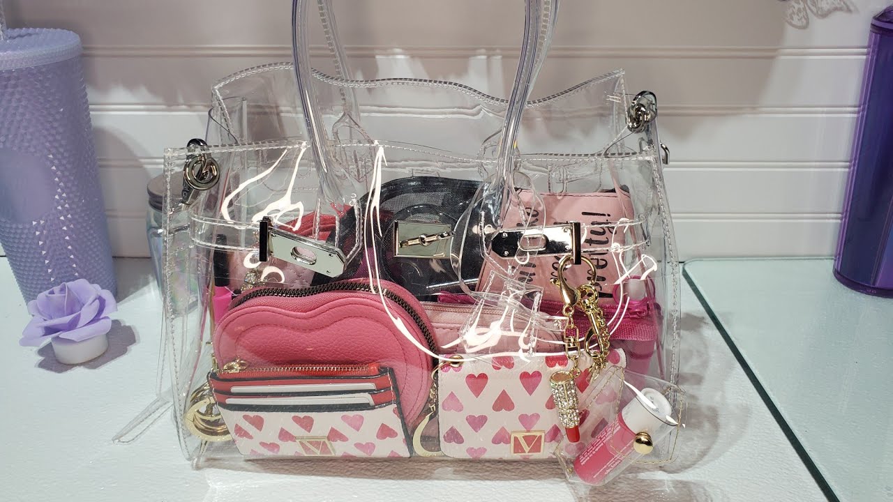 WHAT'S IN MY BAG CLEAR BIRKIN BAG | CLEAR BAG SERIES EPISODE 4