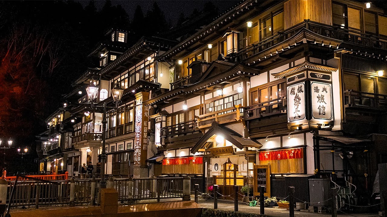 Staying at the Oldest Ryokan in Japan's Hot Spring Town Like Spirited Away | Ginzan Onsen Kozankaku