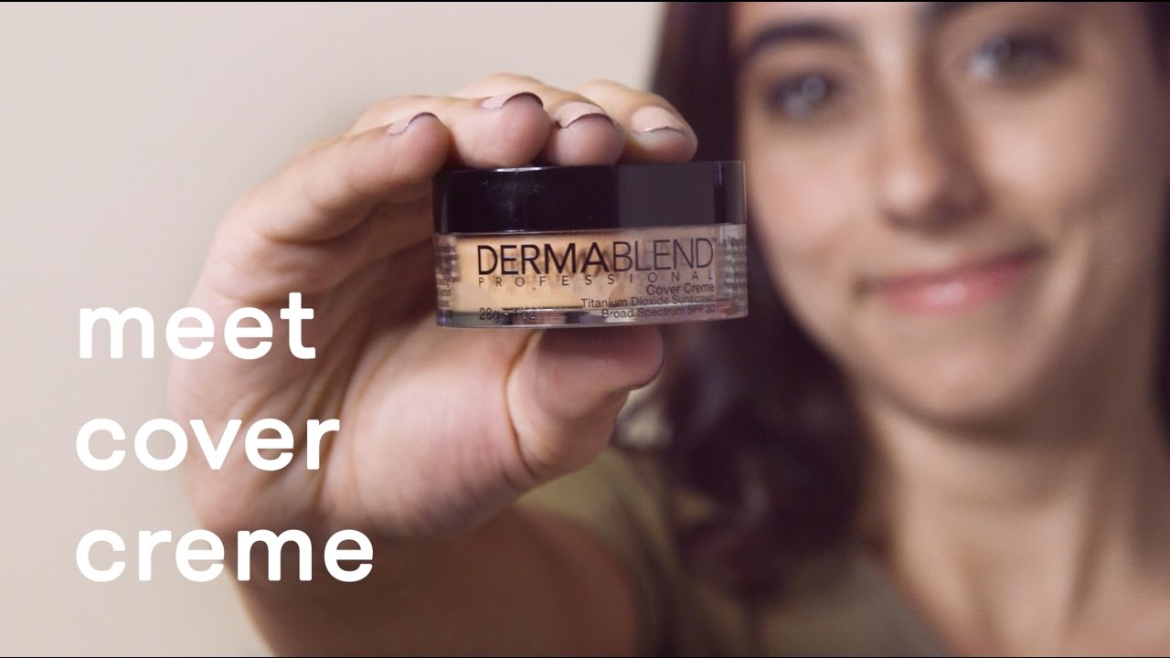 How To Apply Cover Creme Foundation | Full Coverage Foundation Tutorial | Dermablend Professional