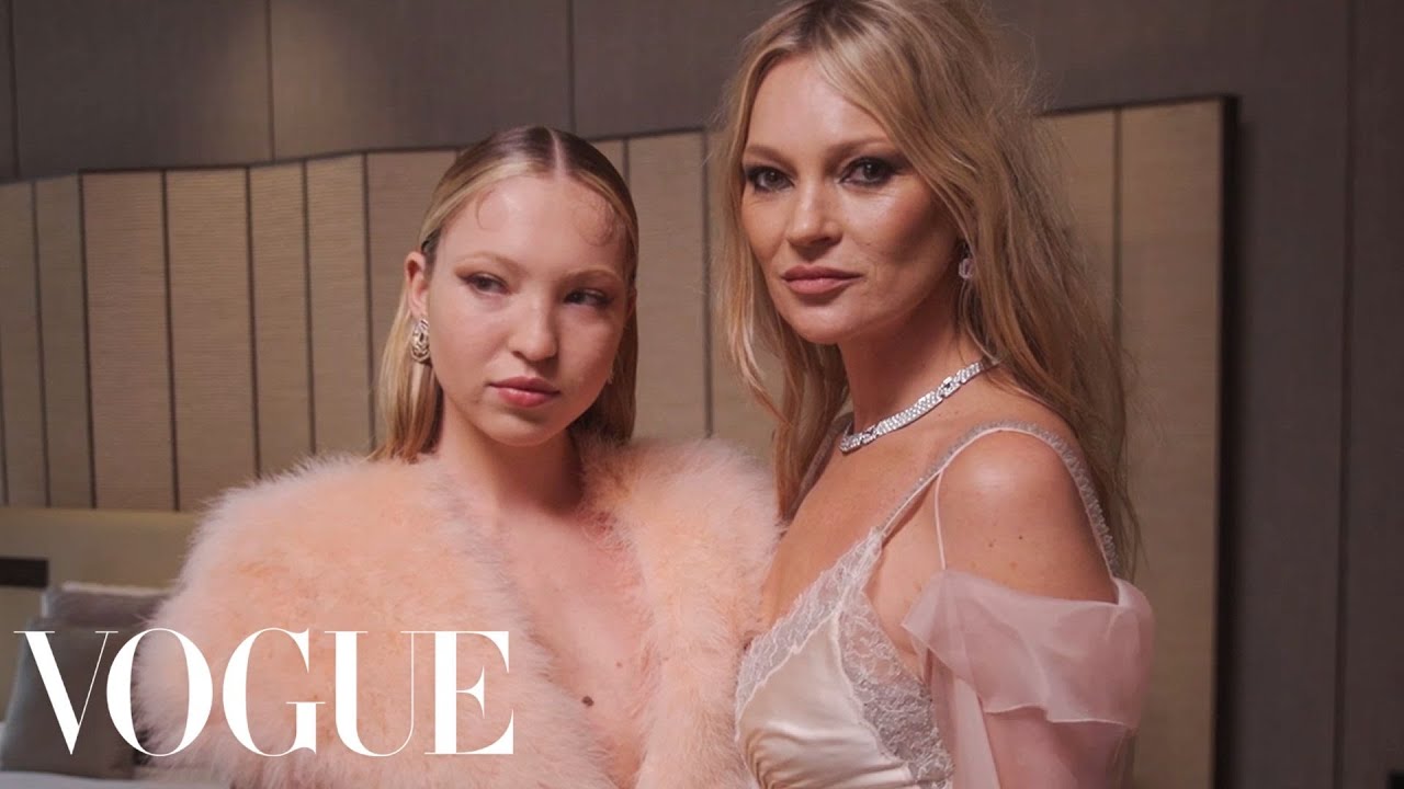Lila Moss Gets Ready for the Met Gala (ft. Kate Moss) | Vogue