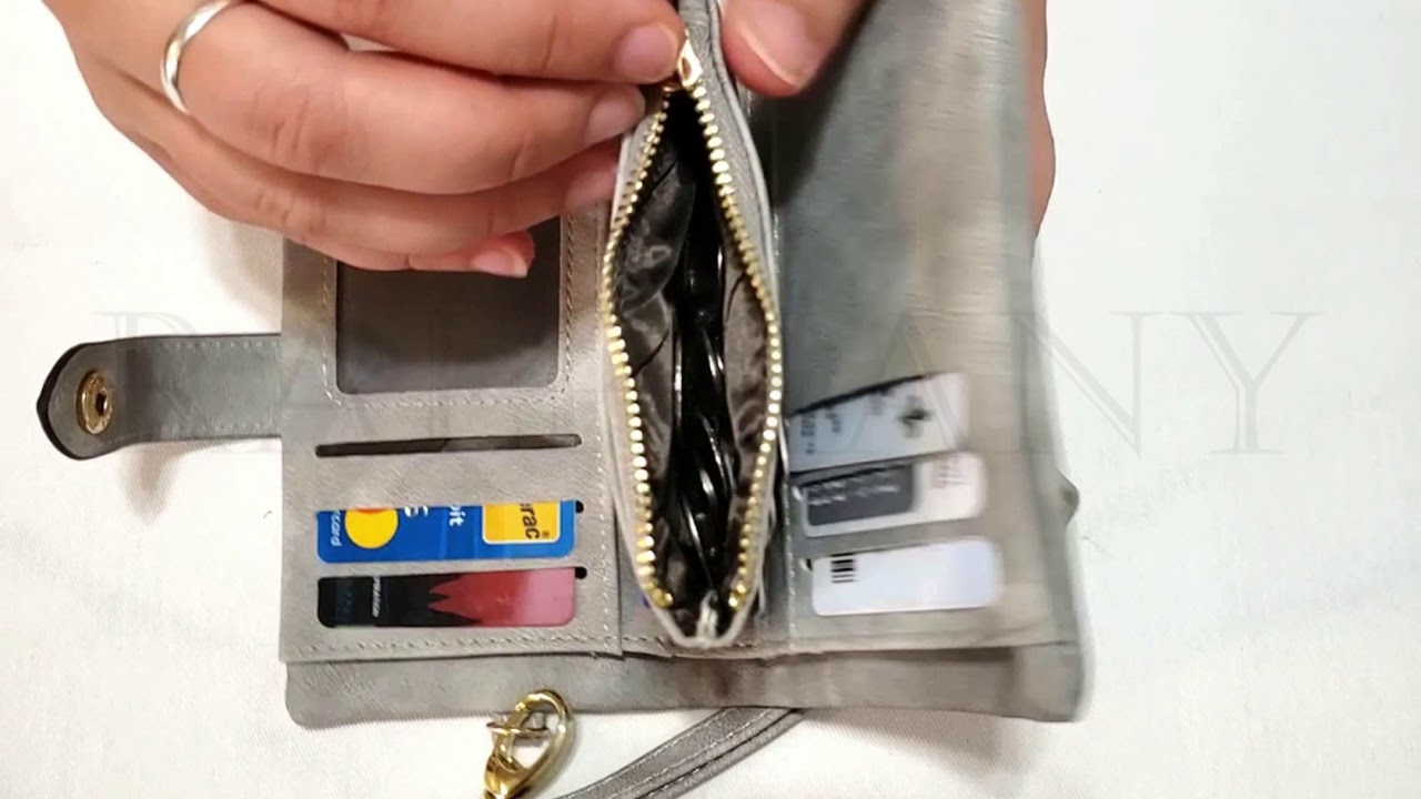 Small leather trifold wallets for women | Ralphany