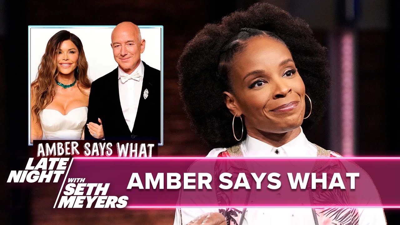 Amber Says What: Jeff Bezos and Lauren Sànchez's Wedding, RFK Jr. Fires CDC Vaccine Committee