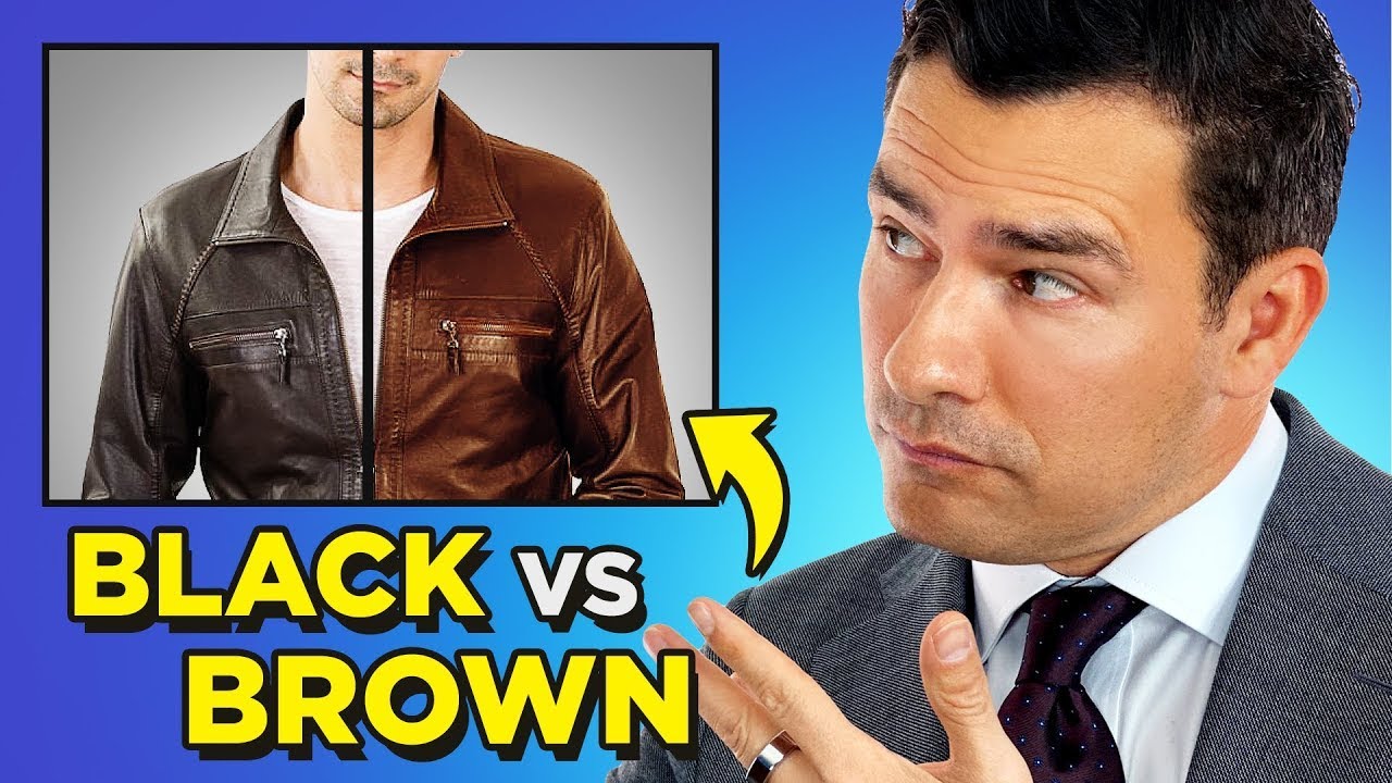 What's Sexier? Black vs Brown Leather Jackets // AskAntonio