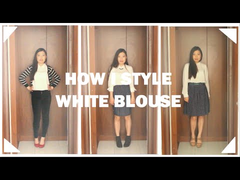 White Blouse: 3 Spring Work Outfits