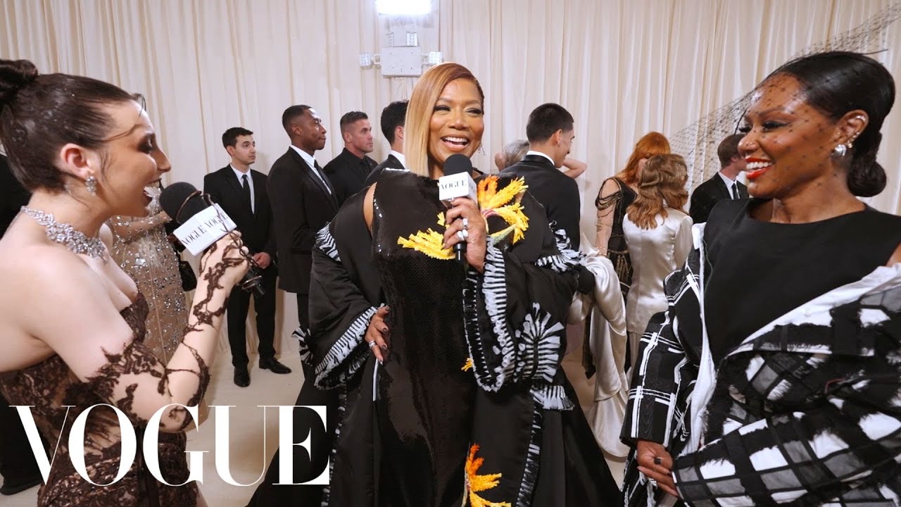 Queen Latifah & Eboni Nichols Have Date Night at the Met Gala | Met Gala 2024 With Emma Chamberlain
