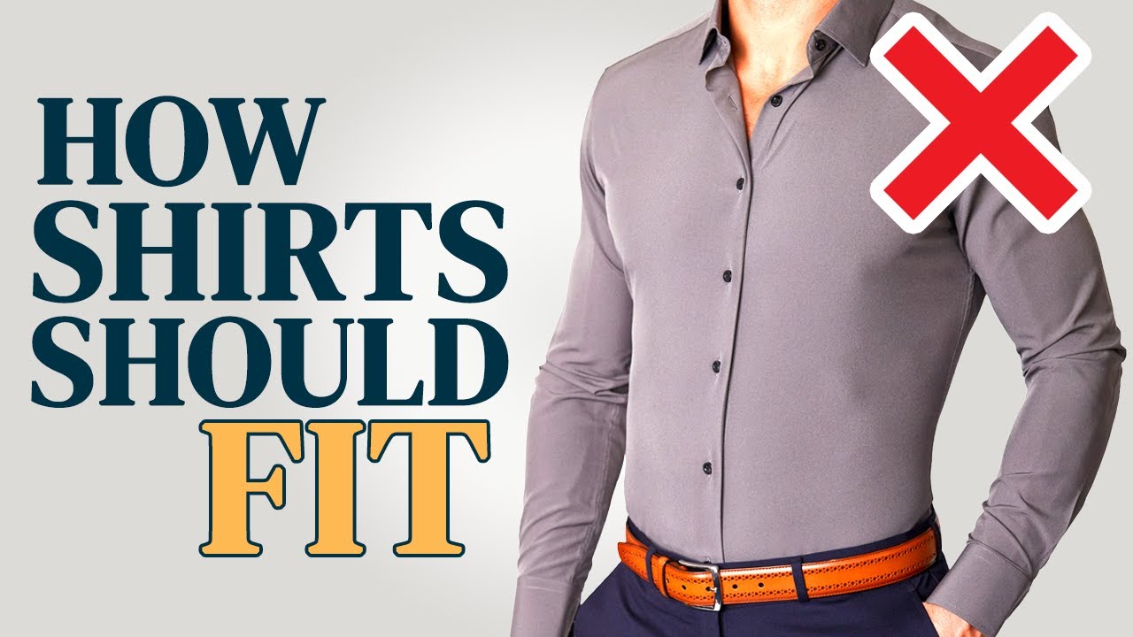 STOP Wearing Your Dress Shirt Wrong! (7 Tips For The PERFECT Fit)