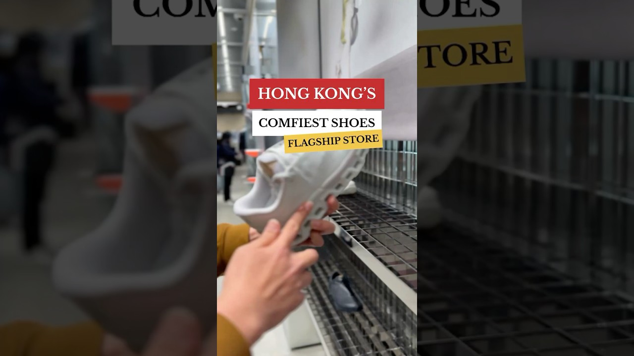WHERE TO BUY ON CLOUD SHOES IN HONG KONG #travel #oncloud #sneakers #runningshoes #hongkong #hk