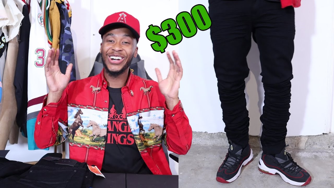 How to Turn $20 Jeans into $300 Designer Jeans EASY! | Fashion How To