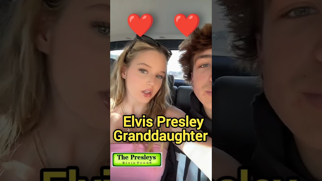 Elvis Presley Gorgeous Granddaughter Finley Lockwood & Her Adorable Boyfriend Riley Keough Sister