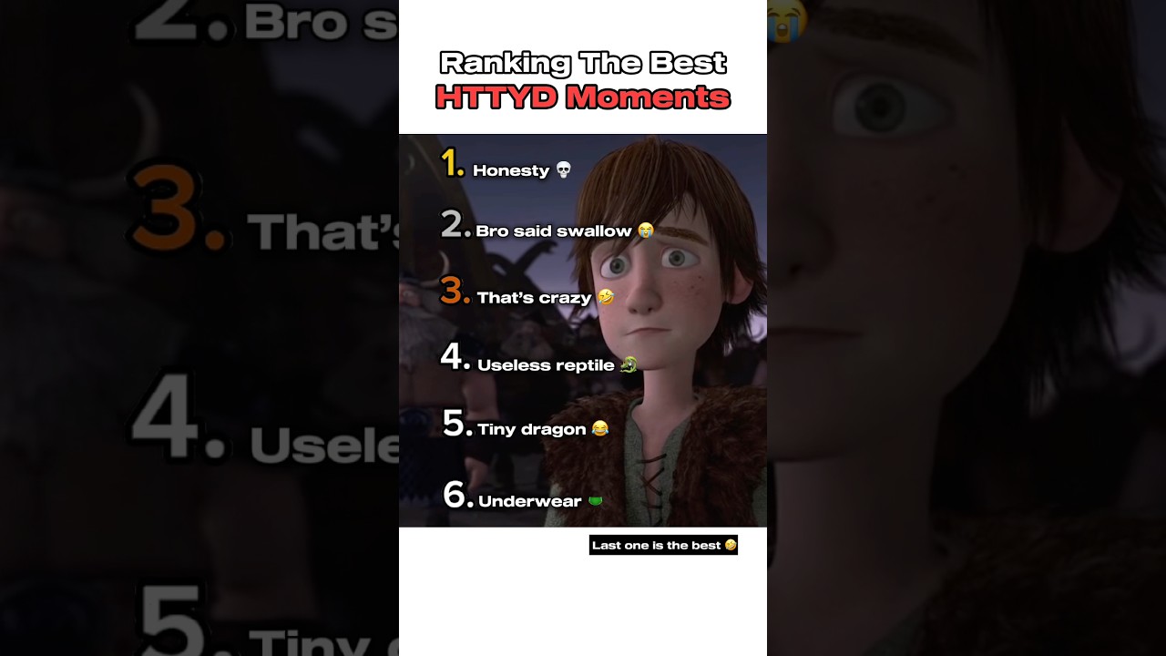 Ranking The Best How To Train Your Dragon Moments
