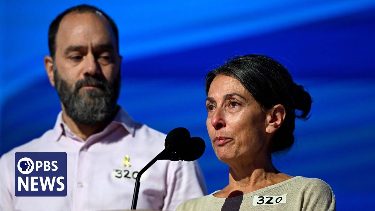 WATCH: Parents of Hamas hostage Hersh Goldberg-Polin speak at 2024 Democratic National Convention