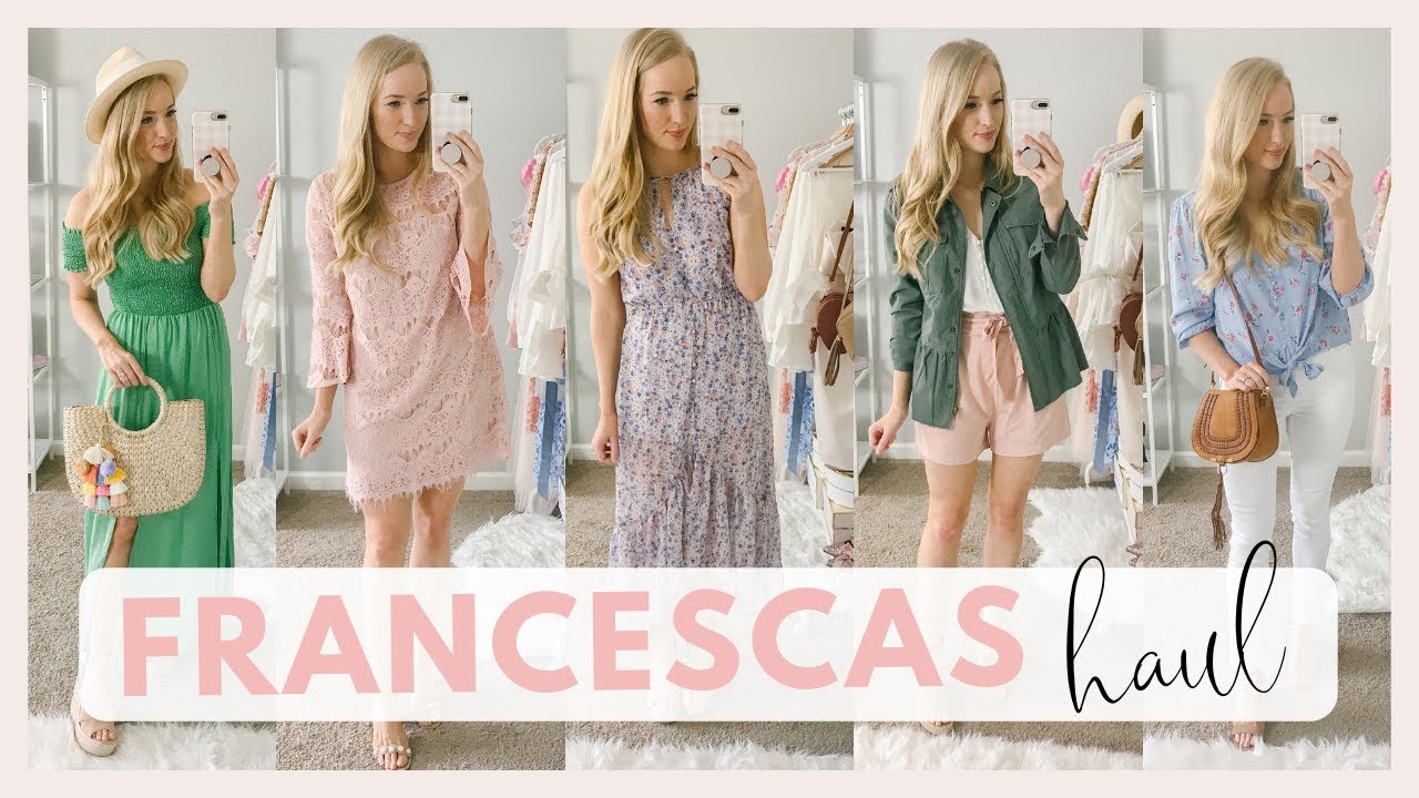 FRANCESCAS SPRING OUTFITS 2019 TRY ON HAUL | Amanda John
