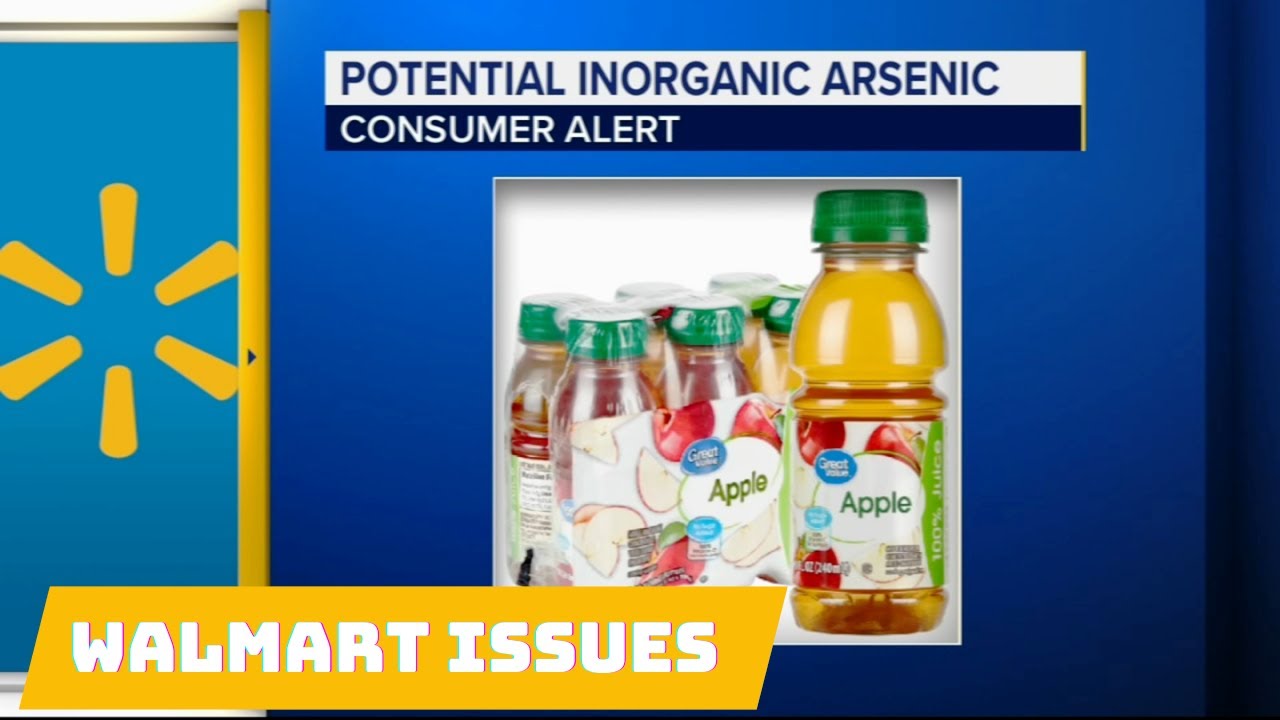 🚨 Walmart Recalls Apple Juice in 25 States! Elevated Arsenic Levels – What You Need to Know!
