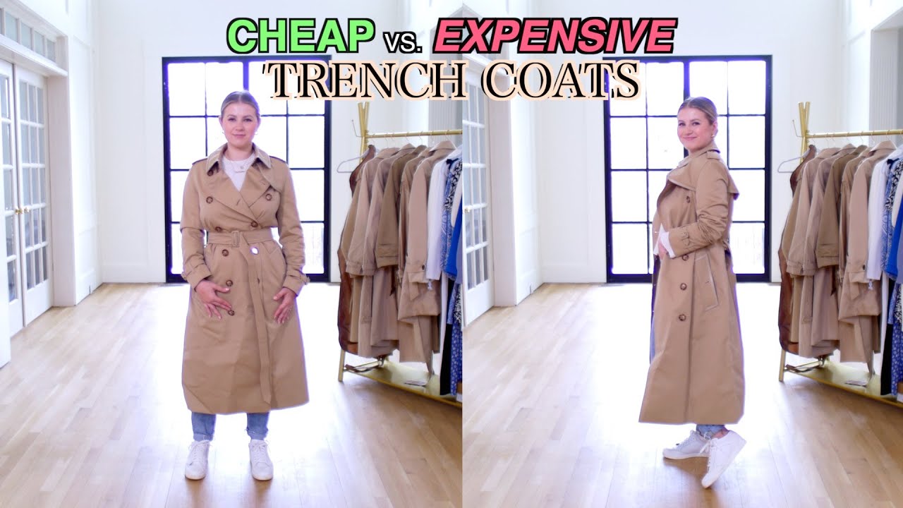 TRENCH COATS | Cheap vs Expensive