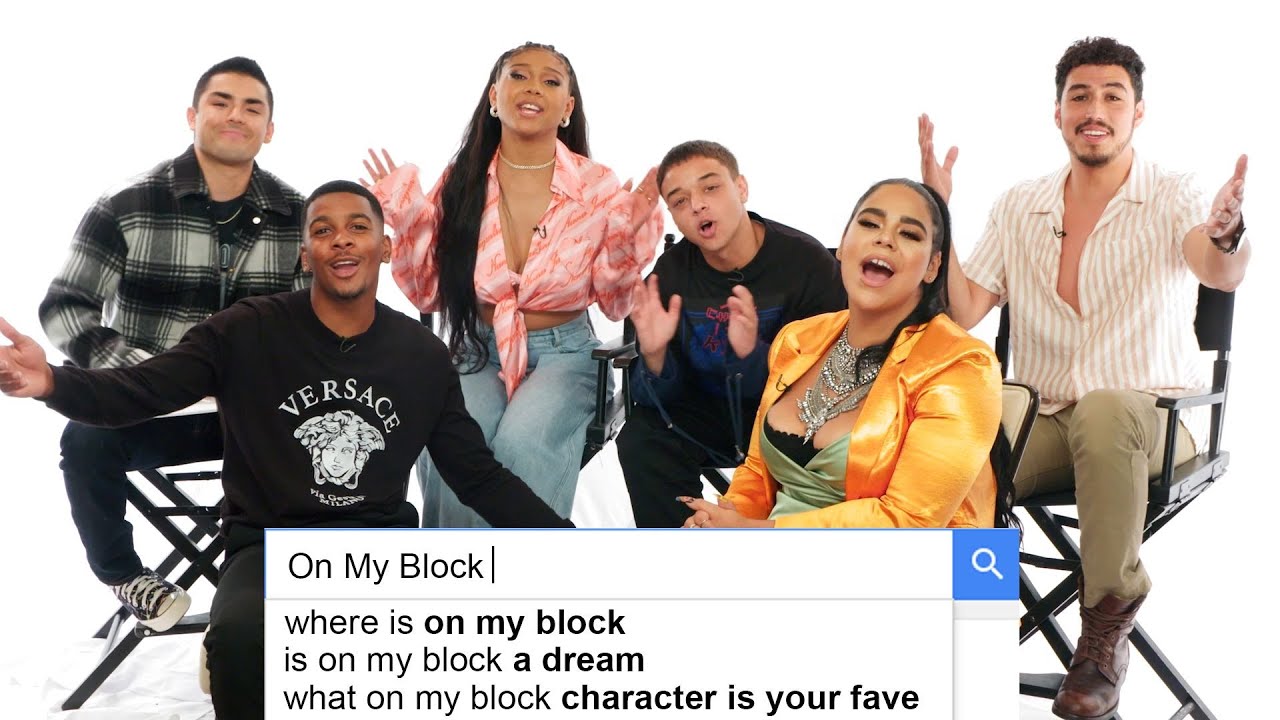 On My Block Cast Answer the Web's Most Searched Questions | WIRED