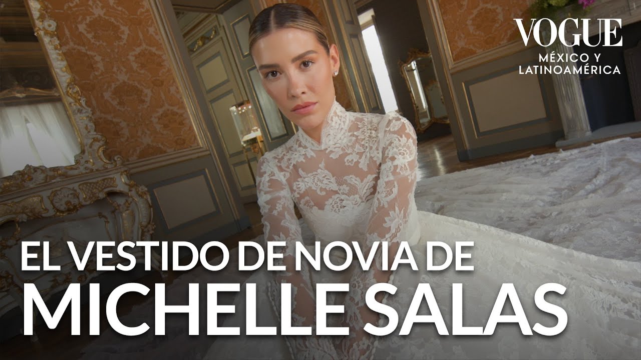 El vestido de novia de Michelle Salas, un encanto de Dolce & Gabbana | Vogue México y Latinoamérica