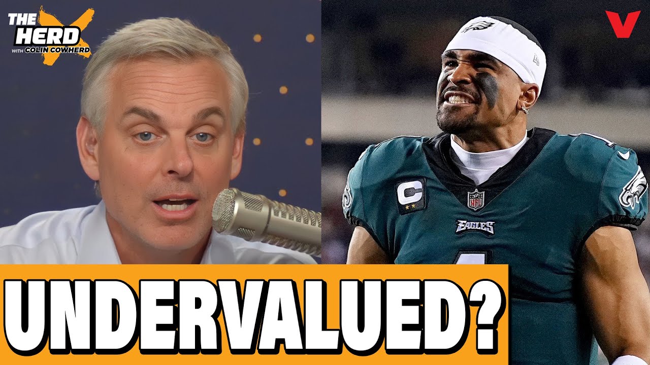 Is Eagles QB Jalen Hurts “undervalued” by the NFL? | THE HERD w/ Colin Cowherd