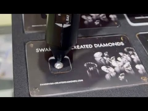 Testing SWAROVSKI for REAL or FAKE Diamonds